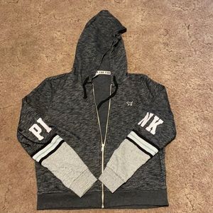Pink Victoria’s Secret zip up jacket